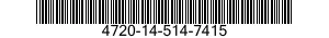 4720-14-514-7415 HOSE ASSEMBLY,NONMETALLIC 4720145147415 145147415