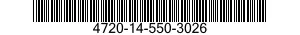 4720-14-550-3026 HOSE ASSEMBLY,NONMETALLIC 4720145503026 145503026