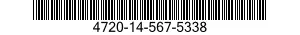 4720-14-567-5338 HOSE ASSEMBLY,METALLIC 4720145675338 145675338