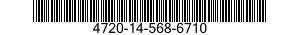 4720-14-568-6710 HOSE ASSEMBLY,NONMETALLIC 4720145686710 145686710