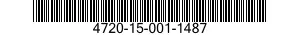 4720-15-001-1487 HOSE,NONMETALLIC 4720150011487 150011487