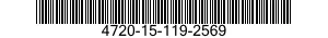 4720-15-119-2569 HOSE,PREFORMED 4720151192569 151192569