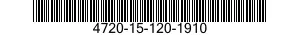 4720-15-120-1910 HOSE,PREFORMED 4720151201910 151201910