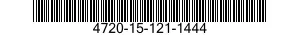 4720-15-121-1444 HOSE ASSEMBLY,NONMETALLIC 4720151211444 151211444