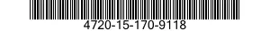 4720-15-170-9118 HOSE,NONMETALLIC 4720151709118 151709118