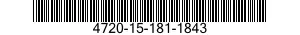 4720-15-181-1843 HOSE,METALLIC 4720151811843 151811843