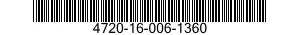 4720-16-006-1360 HOSE ASSEMBLY,NONMETALLIC 4720160061360 160061360