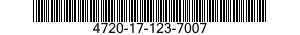 4720-17-123-7007 HOSE,NONMETALLIC 4720171237007 171237007