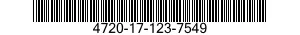 4720-17-123-7549 TUBING,NONMETALLIC 4720171237549 171237549