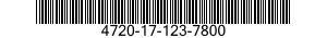 4720-17-123-7800 HOSE ASSEMBLY,NONMETALLIC 4720171237800 171237800