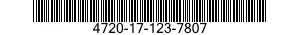 4720-17-123-7807 HOSE ASSEMBLY,NONMETALLIC 4720171237807 171237807