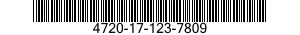 4720-17-123-7809 HOSE ASSEMBLY,NONMETALLIC 4720171237809 171237809