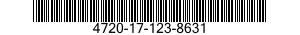 4720-17-123-8631 HOSE ASSEMBLY,NONMETALLIC 4720171238631 171238631