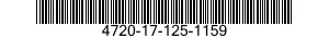 4720-17-125-1159 HOSE,AIR DUCT 4720171251159 171251159