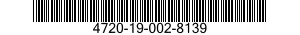 4720-19-002-8139 HOSE ASSEMBLY,NONMETALLIC 4720190028139 190028139