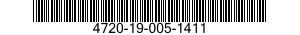 4720-19-005-1411 HOSE ASSEMBLY,NONMETALLIC 4720190051411 190051411