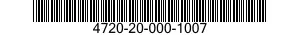 4720-20-000-1007 HOSE ASSEMBLY,NONMETALLIC 4720200001007 200001007