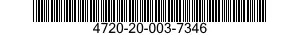 4720-20-003-7346 HOSE ASSEMBLY,NONMETALLIC 4720200037346 200037346