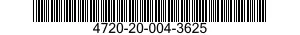 4720-20-004-3625 HOSE ASSEMBLY 4720200043625 200043625