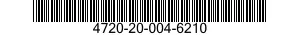4720-20-004-6210 HOSE ASSEMBLY,NONMETALLIC 4720200046210 200046210