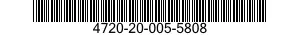 4720-20-005-5808 HOSE ASSEMBLY 4720200055808 200055808