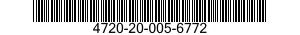 4720-20-005-6772 HOSE,AIR DUCT 4720200056772 200056772
