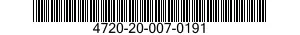 4720-20-007-0191 HOSE ASSEMBLY,NONMETALLIC 4720200070191 200070191
