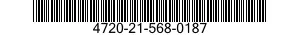 4720-21-568-0187 HOSE ASSEMBLY,NONMETALLIC 4720215680187 215680187