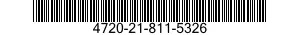 4720-21-811-5326 HOSE ASSEMBLY,NONMETALLIC 4720218115326 218115326