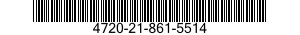 4720-21-861-5514  4720218615514 218615514