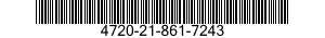 4720-21-861-7243  4720218617243 218617243