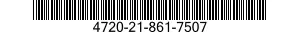 4720-21-861-7507 HOSE ASSEMBLY,NONMETALLIC 4720218617507 218617507