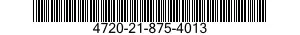 4720-21-875-4013 HOSE ASSEMBLY,NONMETALLIC 4720218754013 218754013