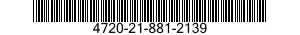 4720-21-881-2139  4720218812139 218812139