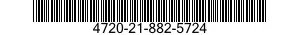 4720-21-882-5724  4720218825724 218825724