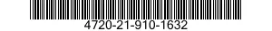 4720-21-910-1632 HOSE,PREFORMED 4720219101632 219101632
