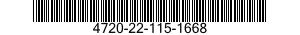 4720-22-115-1668 HOSE,PREFORMED 4720221151668 221151668