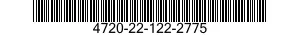 4720-22-122-2775 HOSE,PREFORMED 4720221222775 221222775