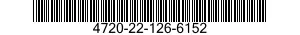 4720-22-126-6152 HOSE ASSEMBLY,NONMETALLIC 4720221266152 221266152