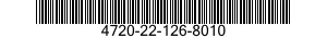 4720-22-126-8010 HOSE ASSEMBLY,NONMETALLIC 4720221268010 221268010