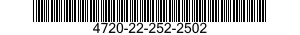 4720-22-252-2502  4720222522502 222522502