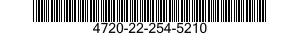 4720-22-254-5210  4720222545210 222545210