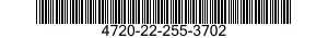 4720-22-255-3702  4720222553702 222553702
