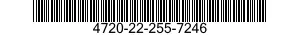 4720-22-255-7246  4720222557246 222557246