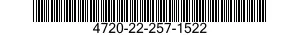 4720-22-257-1522 HOSE,METALLIC 4720222571522 222571522