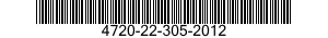 4720-22-305-2012 HOSE ASSEMBLY,NONMETALLIC 4720223052012 223052012