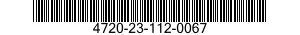 4720-23-112-0067 HOSE ASSEMBLY, NON 4720231120067 231120067