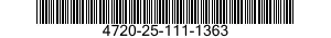 4720-25-111-1363 SLANGE,GUMMI 4720251111363 251111363