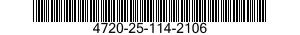 4720-25-114-2106 HOSE ASSEMBLY,NONMETALLIC 4720251142106 251142106