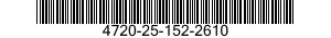 4720-25-152-2610 HOSE ASSEMBLY,NONMETALLIC 4720251522610 251522610